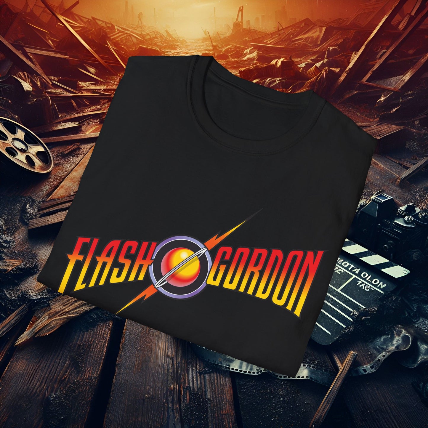 Flash Gordon Unisex Softstyle T-Shirt