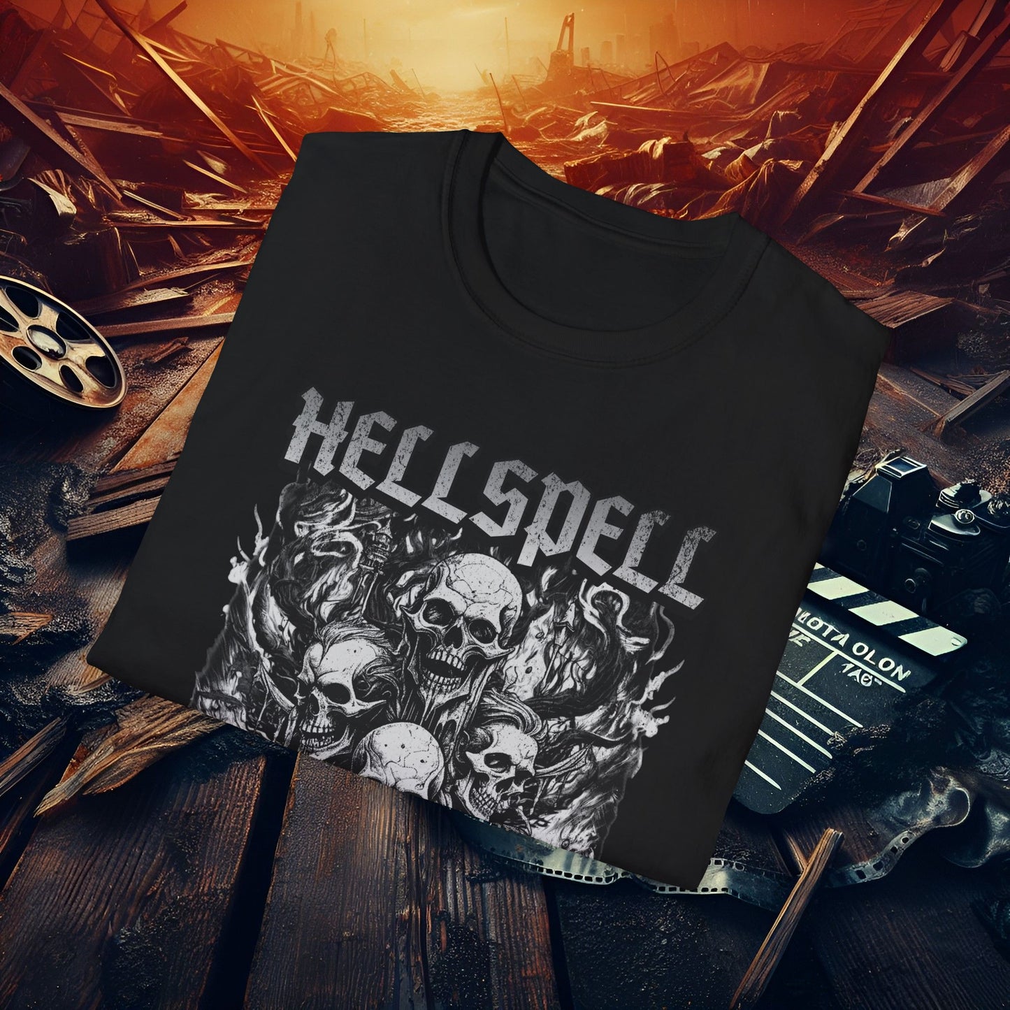 RC Metalwear Hellspell Unisex Softstyle T-Shirt