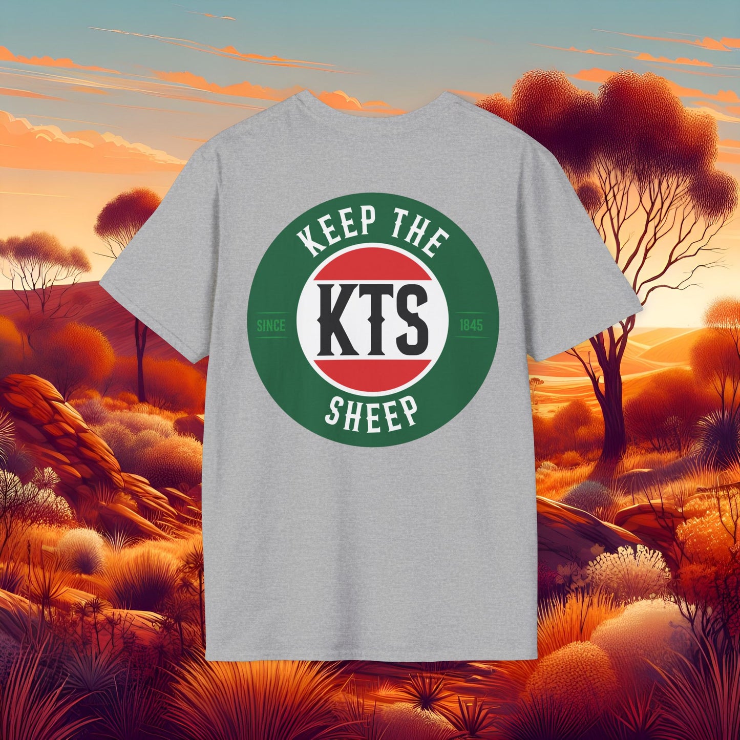 Keep the Sheep #keepthesheep Unisex Softstyle T-Shirt - Bold Graphic Tee for Keep the Sheep movement