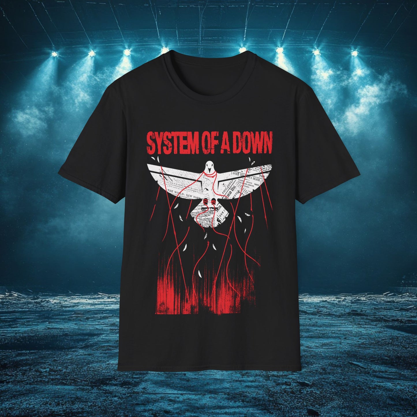 SOAD Graphic Tee, Unisex Concert Shirt, Music Merchandise, Alternative Rock Apparel, Festival Outfit, Gift for Fans