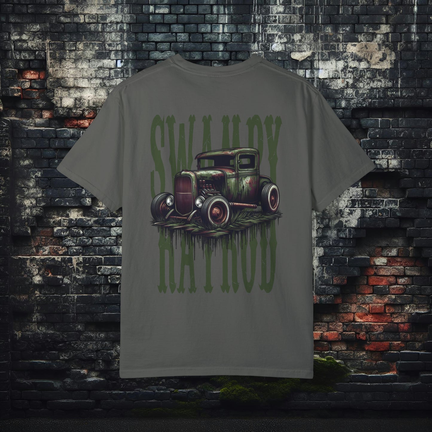 Swampy Rat Rod Unisex Garment-Dyed T-shirt