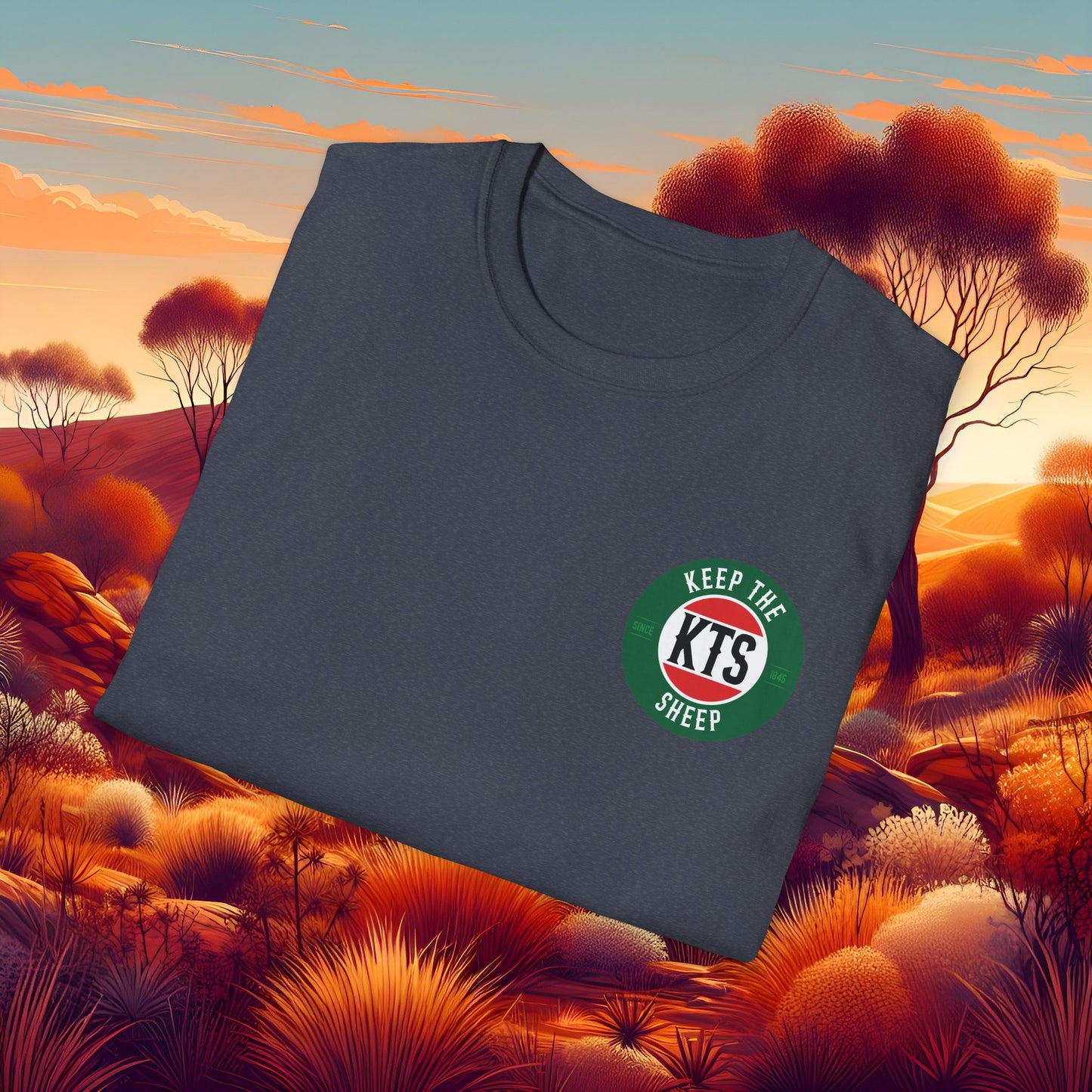 Keep the Sheep #keepthesheep Unisex Softstyle T-Shirt - Bold Graphic Tee for Keep the Sheep movement