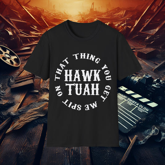 Hawk Tuah Unisex Softstyle T-Shirt