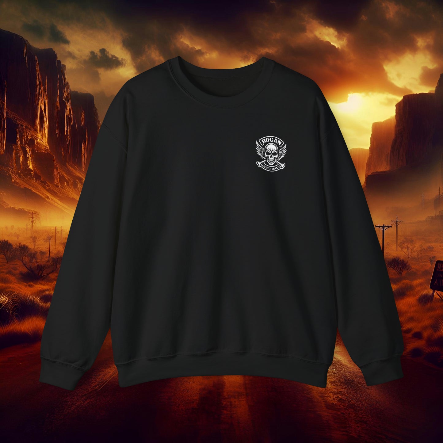 Bogan Customs 1 Unisex Heavy Blend™ Crewneck Sweatshirt