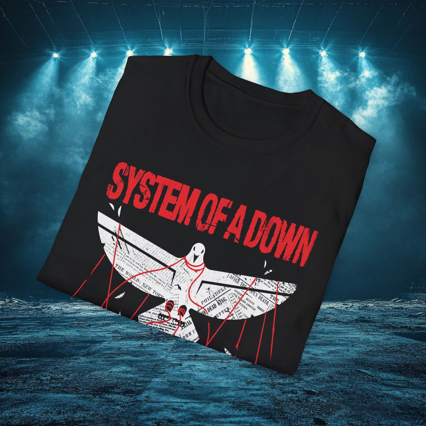 SOAD Graphic Tee, Unisex Concert Shirt, Music Merchandise, Alternative Rock Apparel, Festival Outfit, Gift for Fans