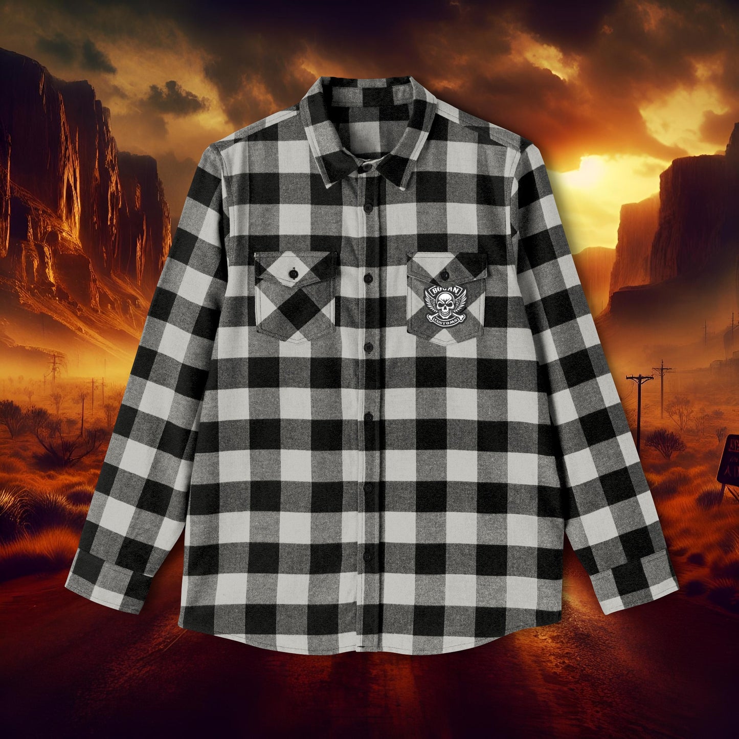 Bogan Customs 1 Unisex Flannel Shirt