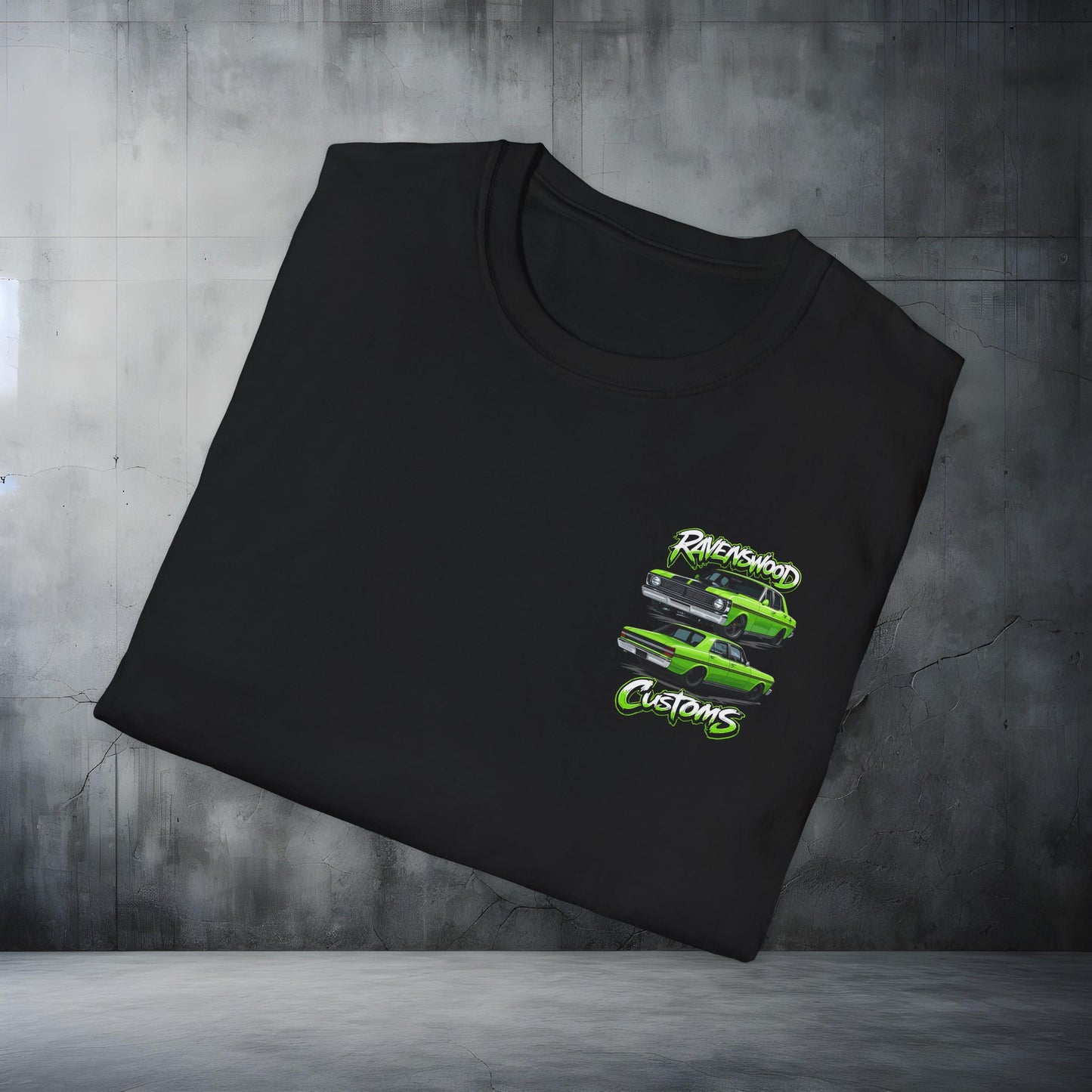 Ravenswood Customs Grinch Green XY Falcon Classic Car T-Shirt
