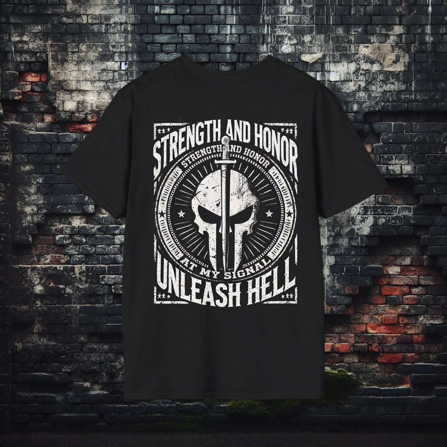 Unleash Hell Unisex Softstyle T-Shirt