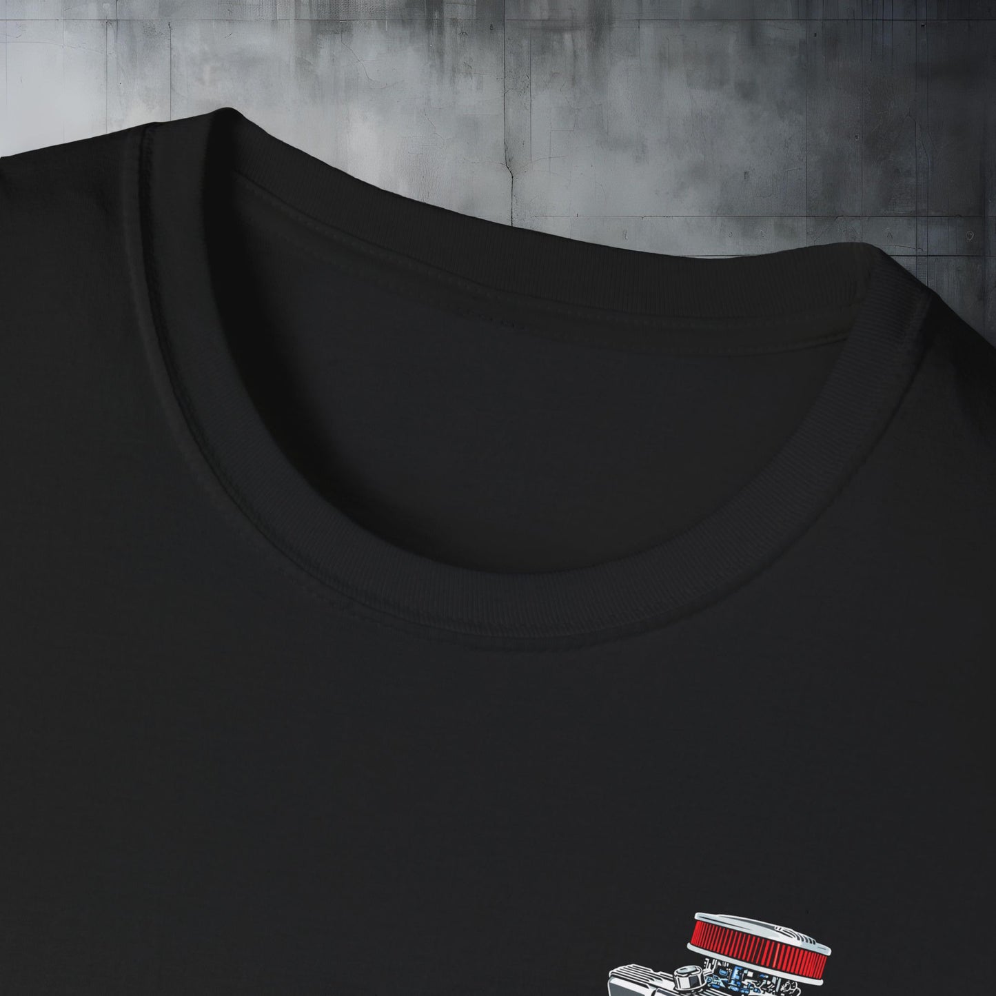 Ravenswood Customs 318 Cube Small-block Chrysler V8 Engine Graphic T-Shirt