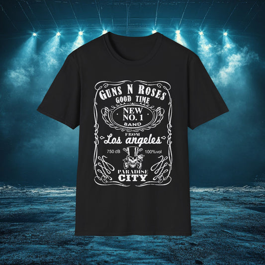 Guns N Roses 1 Unisex Softstyle T-Shirt