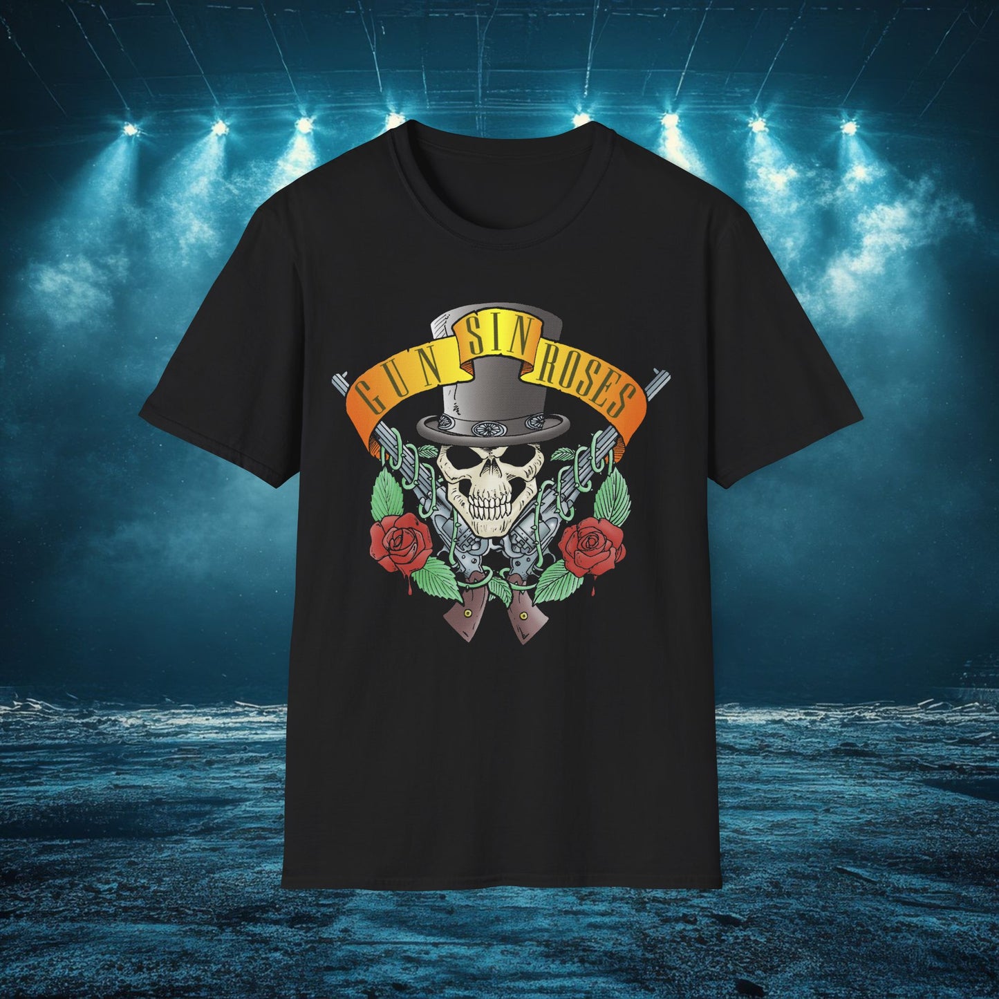 Guns N Roses 4 Unisex Softstyle T-Shirt