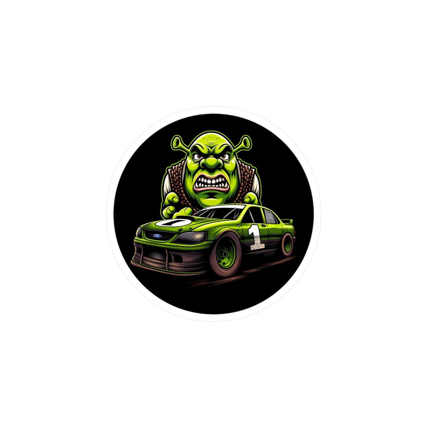 Shrek 1 Kiss-Cut Vinyl Decals