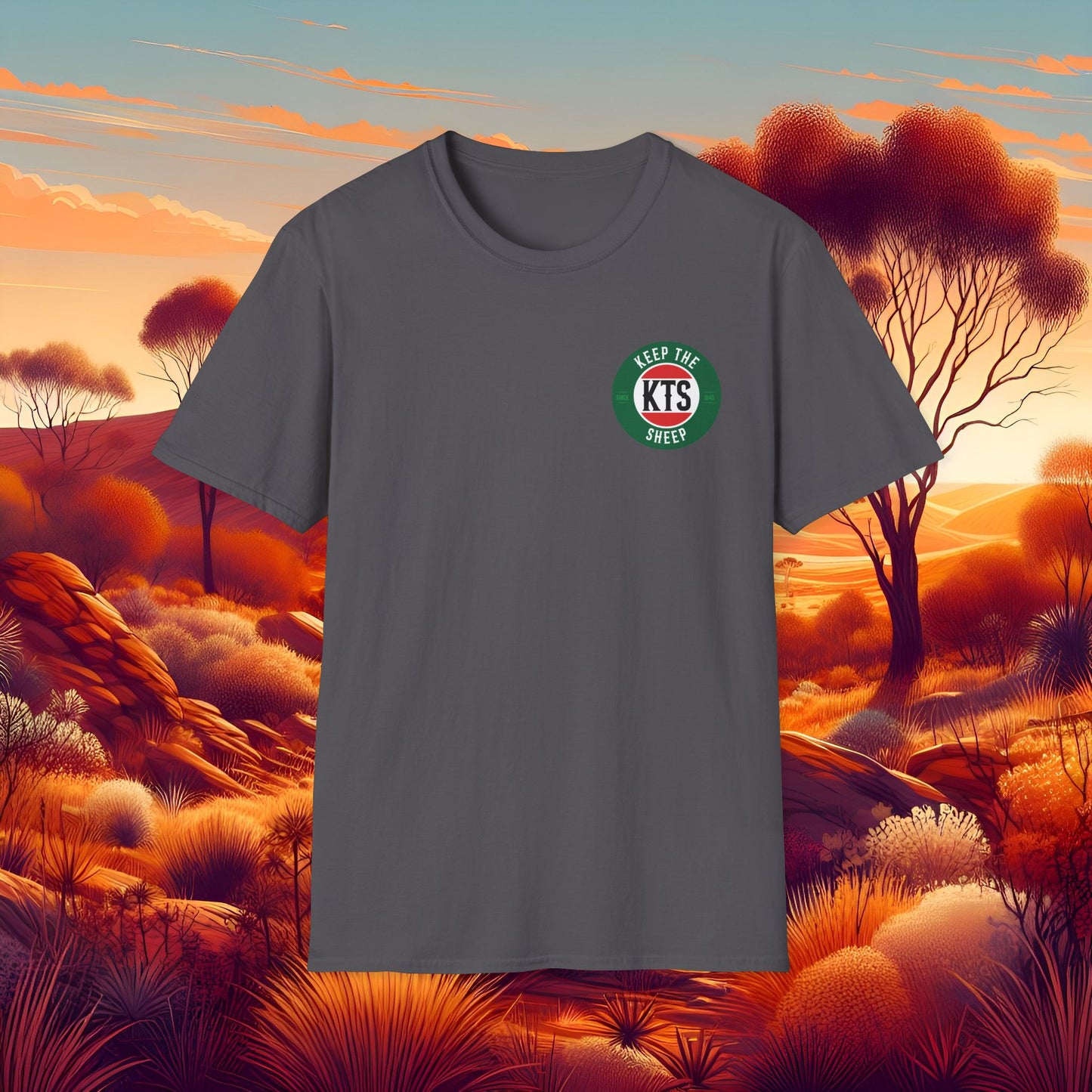 Keep the Sheep #keepthesheep Unisex Softstyle T-Shirt - Bold Graphic Tee for Keep the Sheep movement