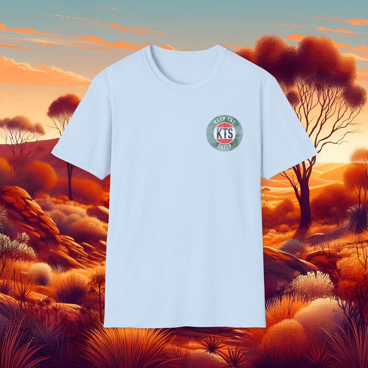 Keep the Sheep #keepthesheep Unisex Softstyle T-Shirt - Bold Graphic Tee for Keep the Sheep movement