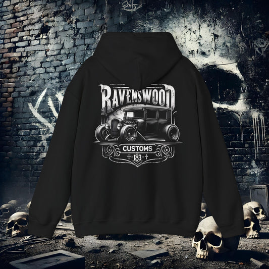 Ravenswood Customs Vintage Model T 1, Unisex Hooded Sweatshirt