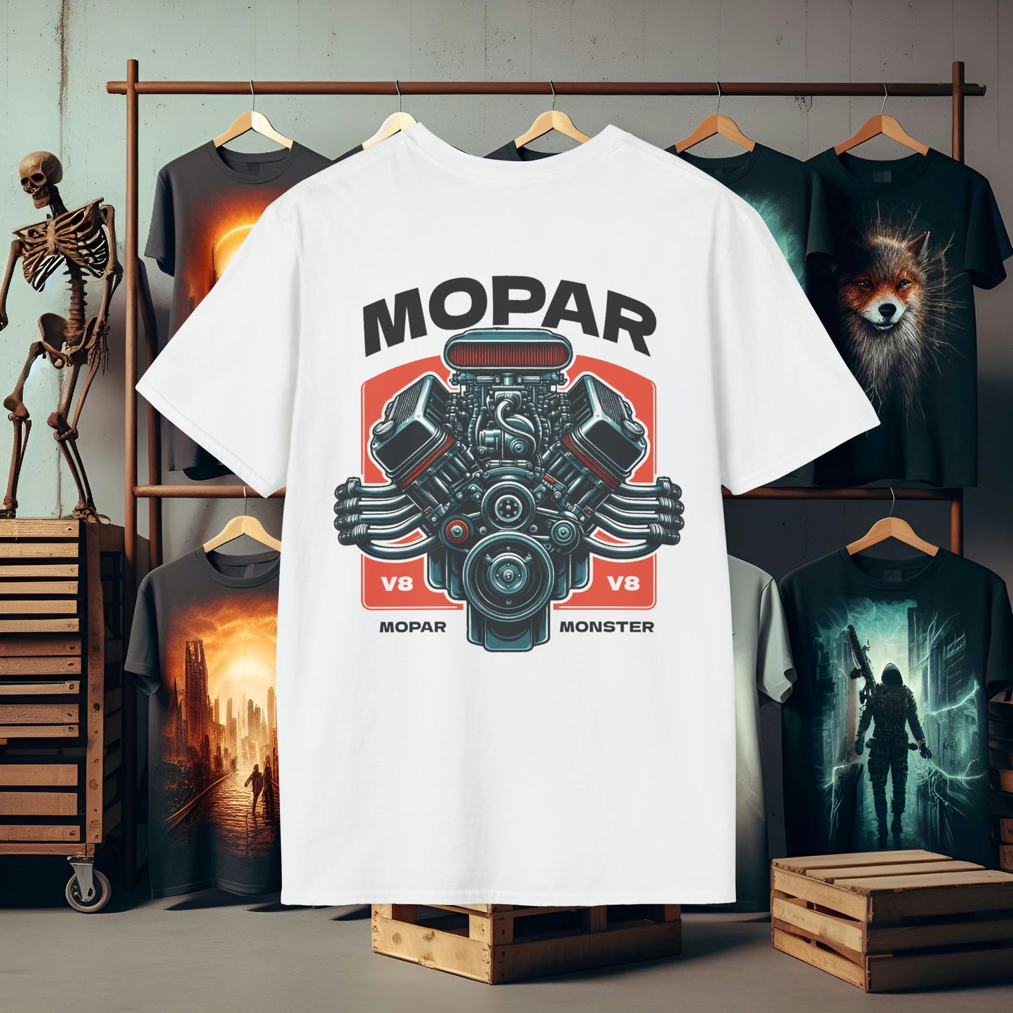 Mopar Monster Unisex Softstyle T-Shirt