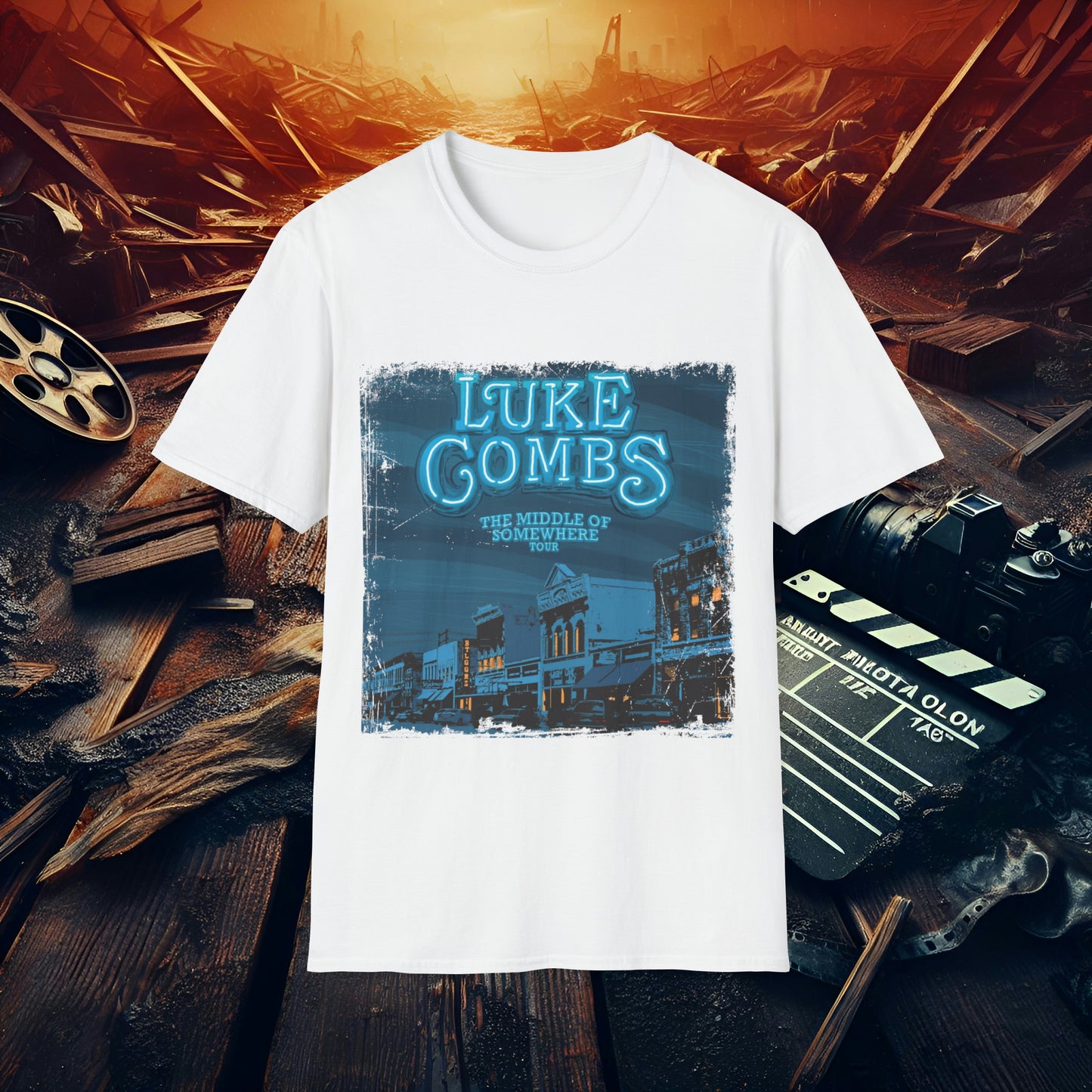 Luke Combs Unisex Softstyle T-Shirt