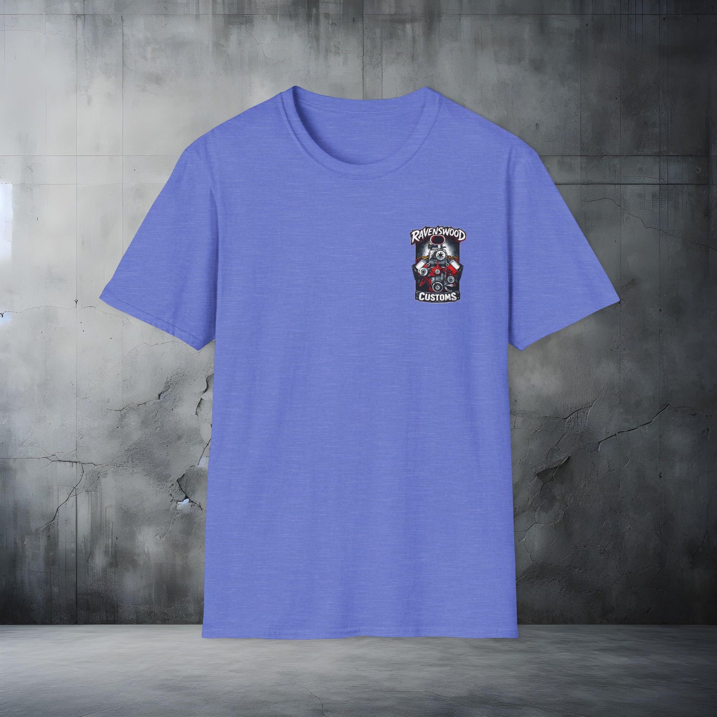 Ravenswood Customs Blown 354 Hemi Engine Graphic T-Shirt