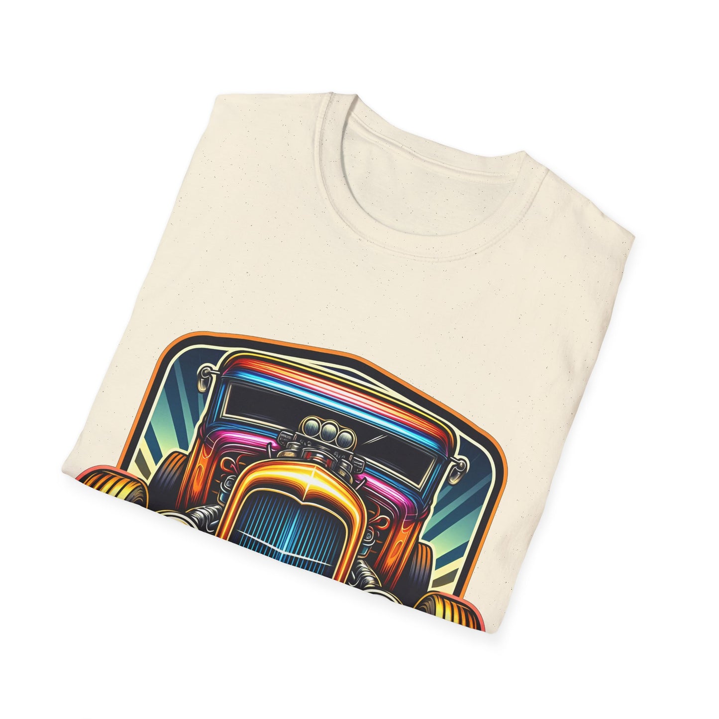 Toon Hot Rod 2 Unisex Softstyle T-Shirt