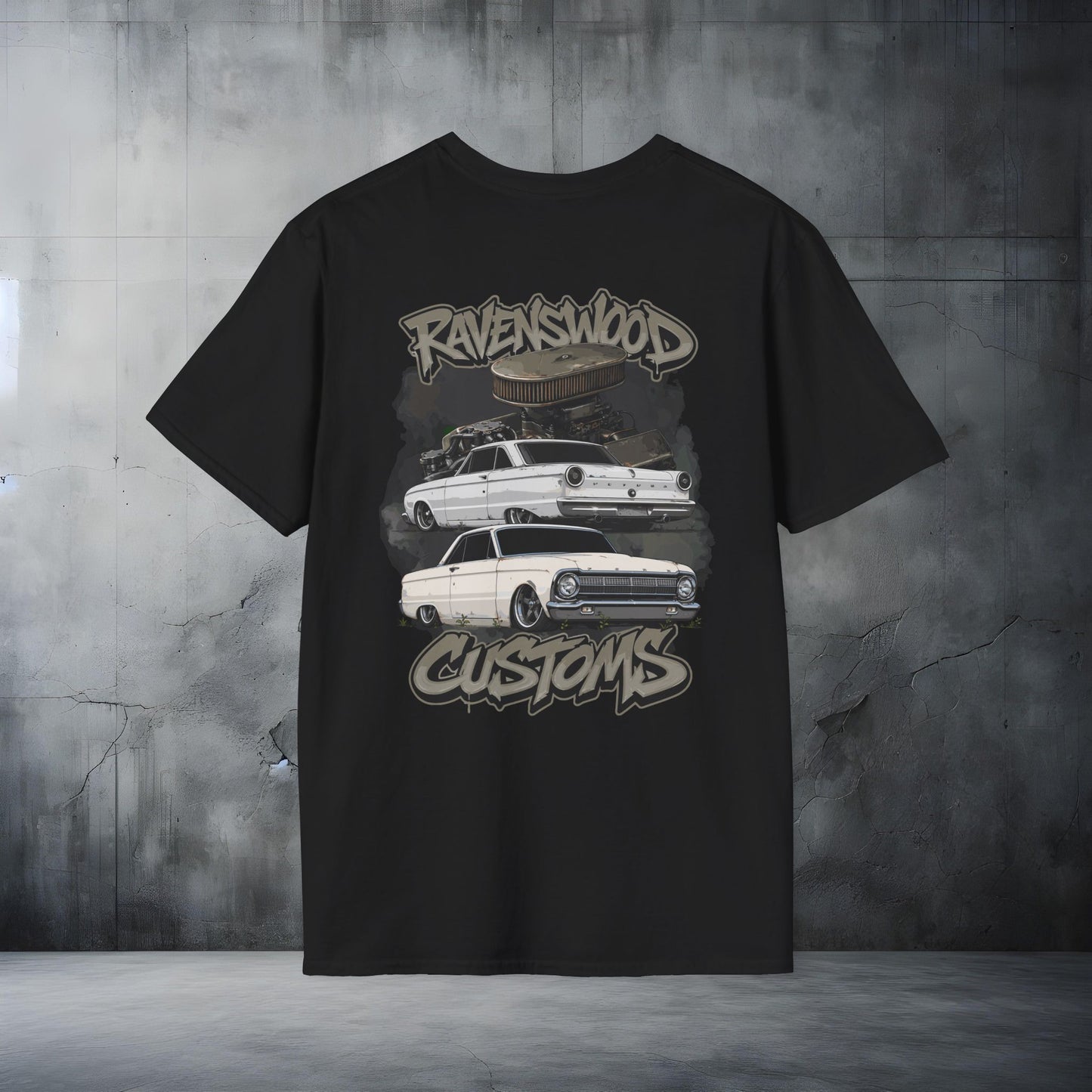 Ravenswood Customs Ford Futura Classic Car T-Shirt