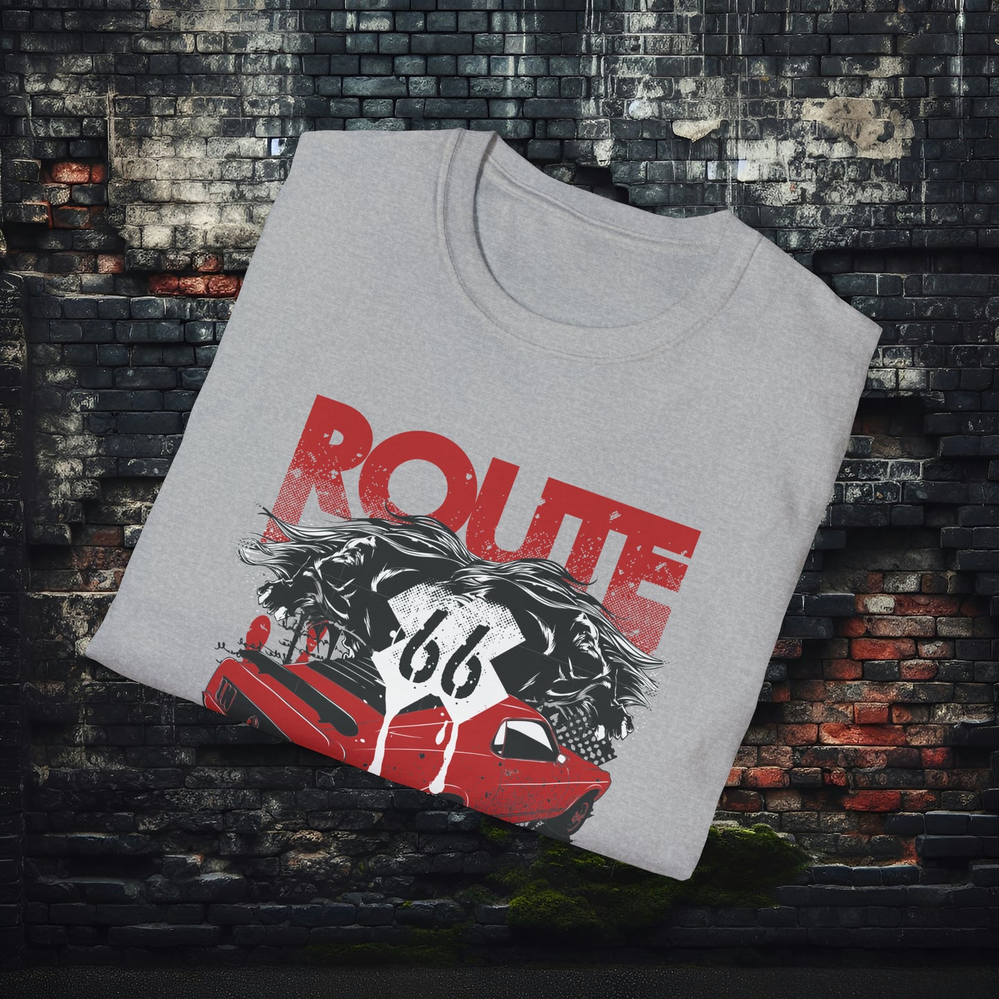 Route 66 Unisex Softstyle T-Shirt