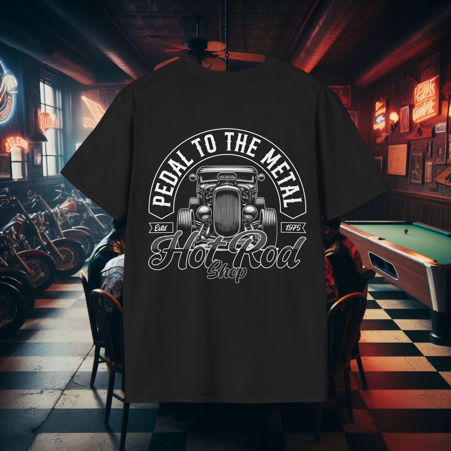 Pedal to the Metal Unisex Softstyle T-Shirt