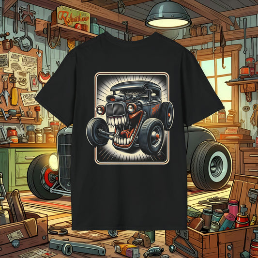 Rat Rod Toons Unisex Softstyle T-Shirt