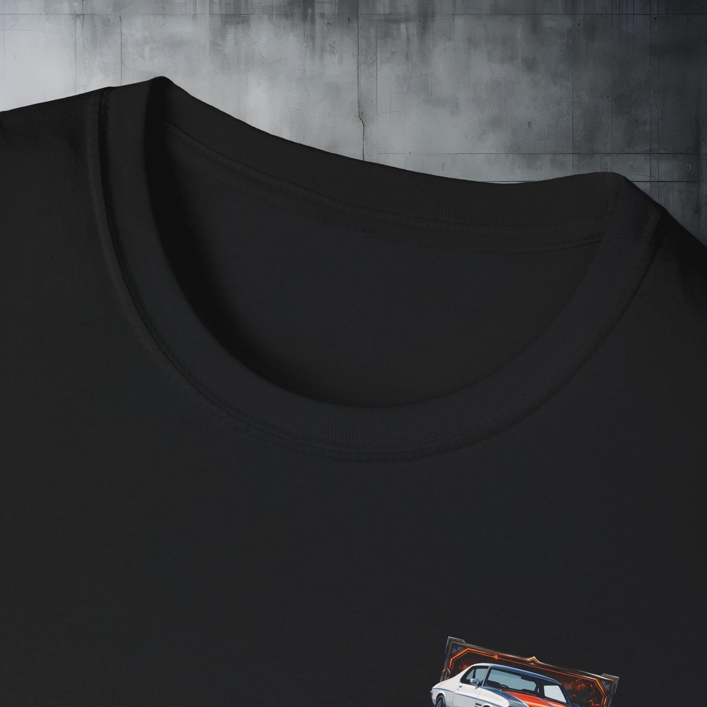 Ravenswood Customs HQ GTS Monaro Classic Car Stack T-Shirt Vintage Muscle Car Graphic