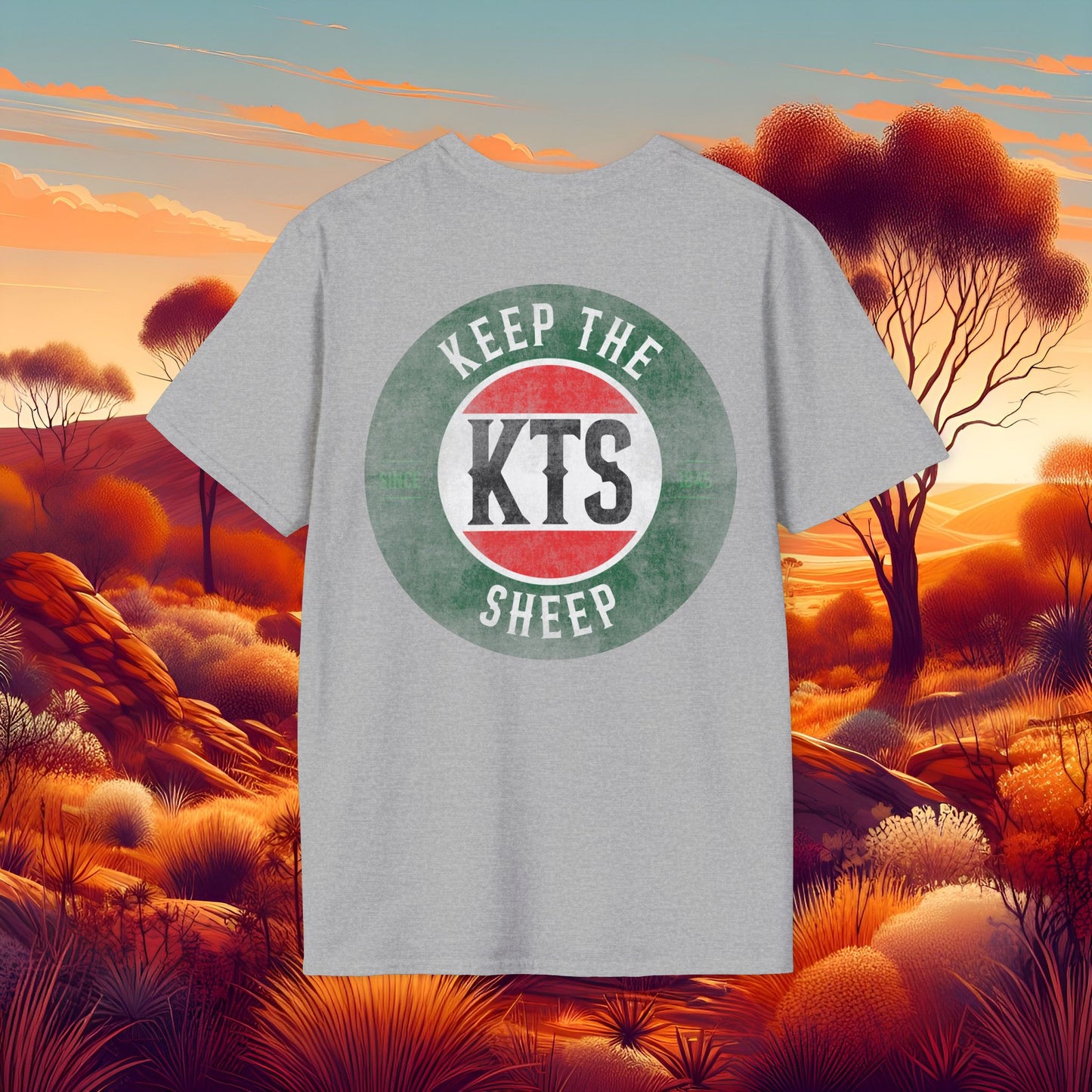 Keep the Sheep #keepthesheep Unisex Softstyle T-Shirt - Bold Graphic Tee for Keep the Sheep movement