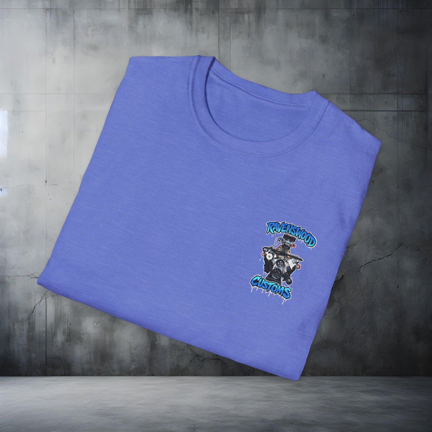 Ravenswood Customs 385ci Holden V8 Engine Graphic T-Shirt