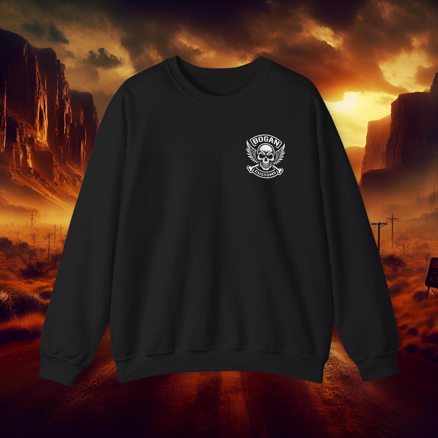 Bogan Customs 1 Unisex Heavy Blend™ Crewneck Sweatshirt