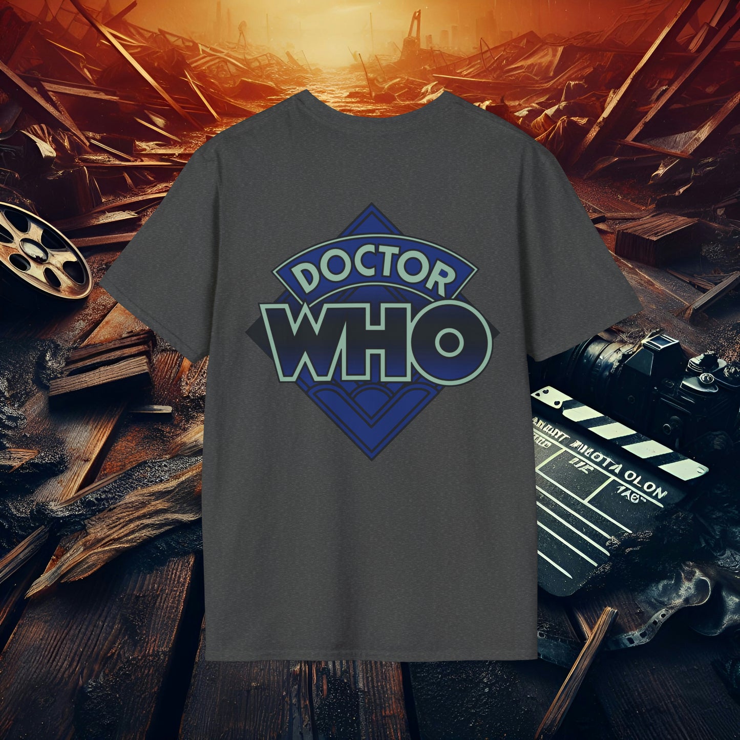 Dr Who Unisex Softstyle T-Shirt