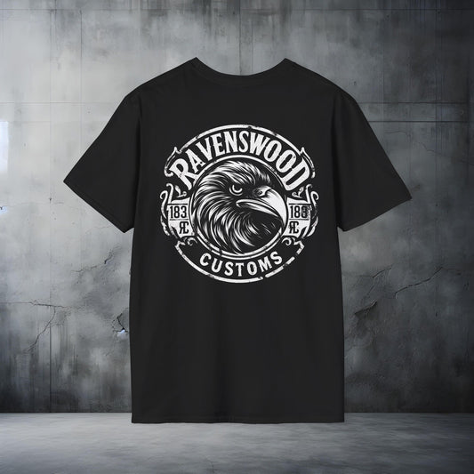 Ravenswood Customs T-Shirt, Custom Print Tee, Unisex Casual Wear