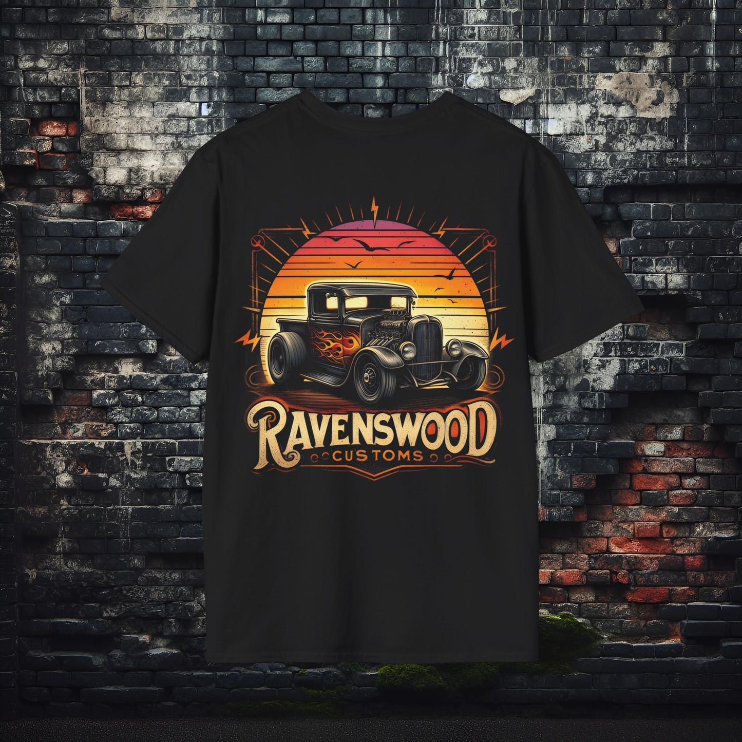 RC Sunset Rod 4 Unisex Softstyle T-Shirt