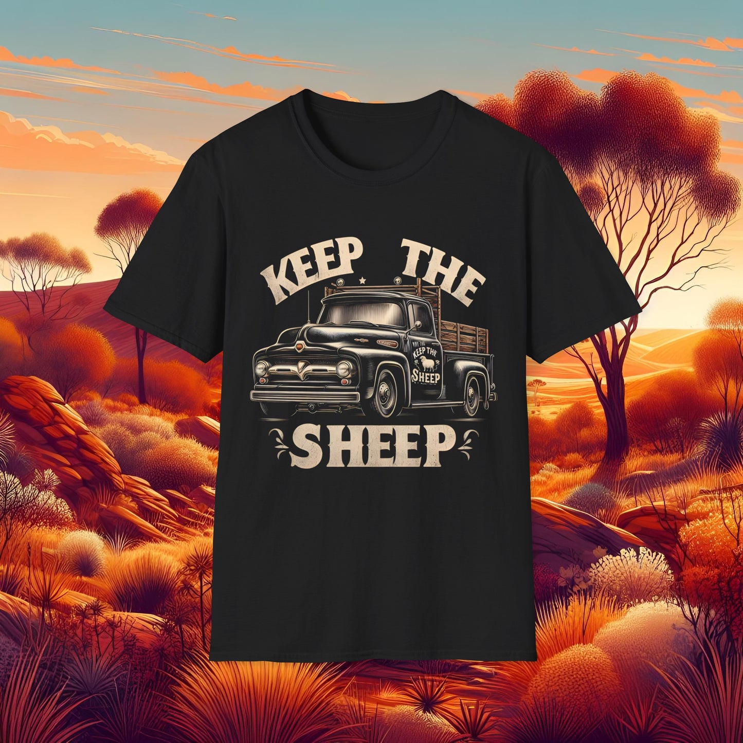 Keep the Sheep Unisex Softstyle T-Shirt