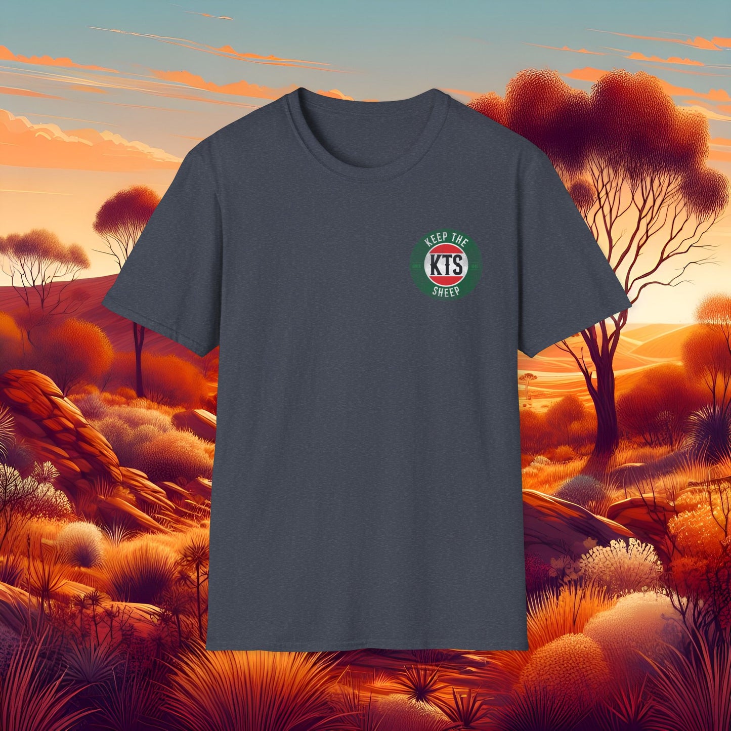 Keep the Sheep #keepthesheep Unisex Softstyle T-Shirt - Bold Graphic Tee for Keep the Sheep movement