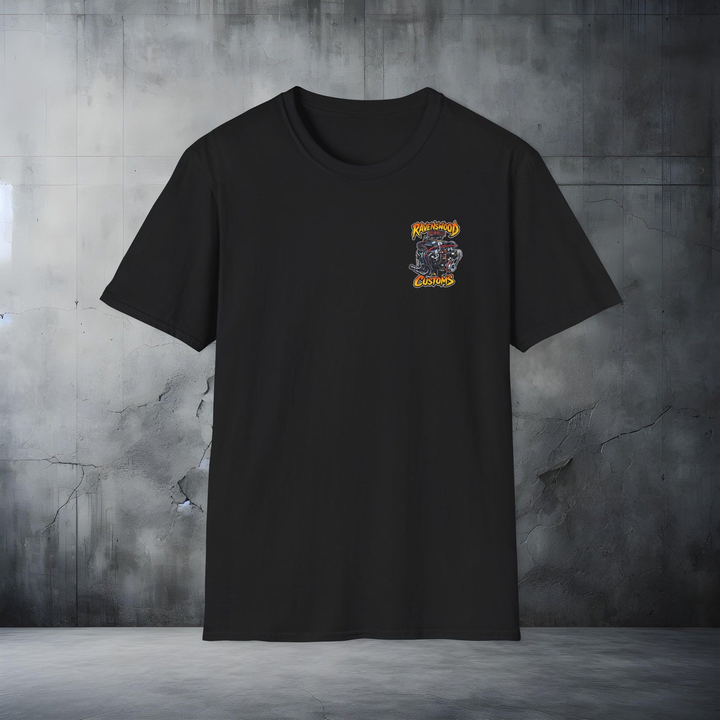 Ravenswood Customs 418ci small-block Chrysler V8 Car Shop T-Shirt