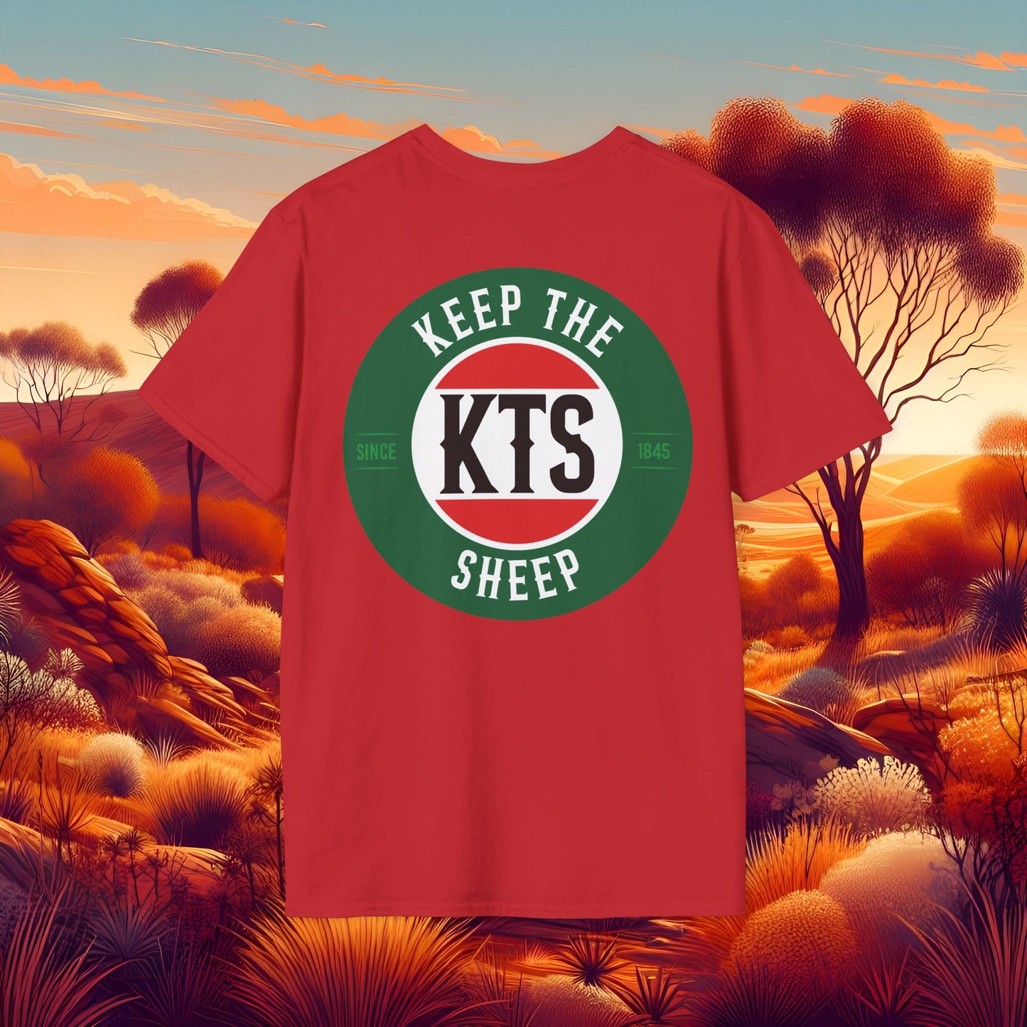 Keep the Sheep #keepthesheep Unisex Softstyle T-Shirt - Bold Graphic Tee for Keep the Sheep movement