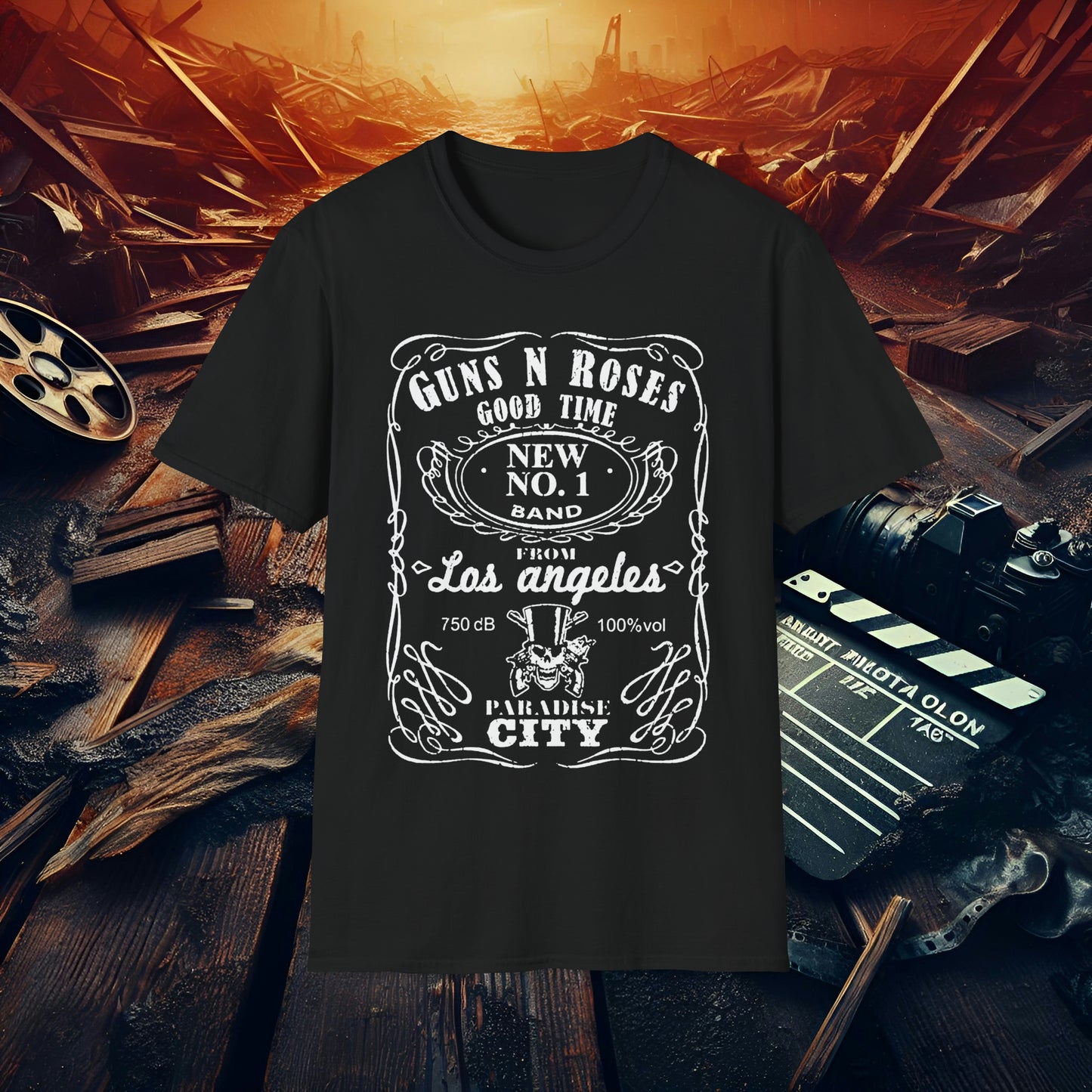 Guns N Roses Unisex Softstyle T-Shirt