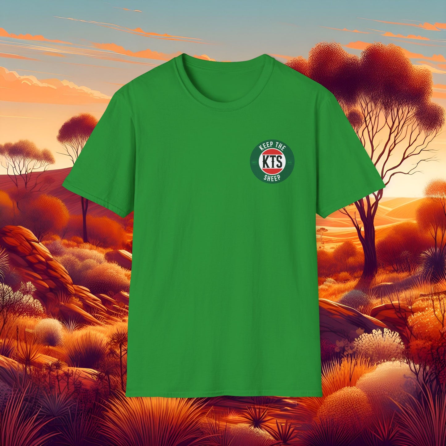 Keep the Sheep #keepthesheep Unisex Softstyle T-Shirt - Bold Graphic Tee for Keep the Sheep movement