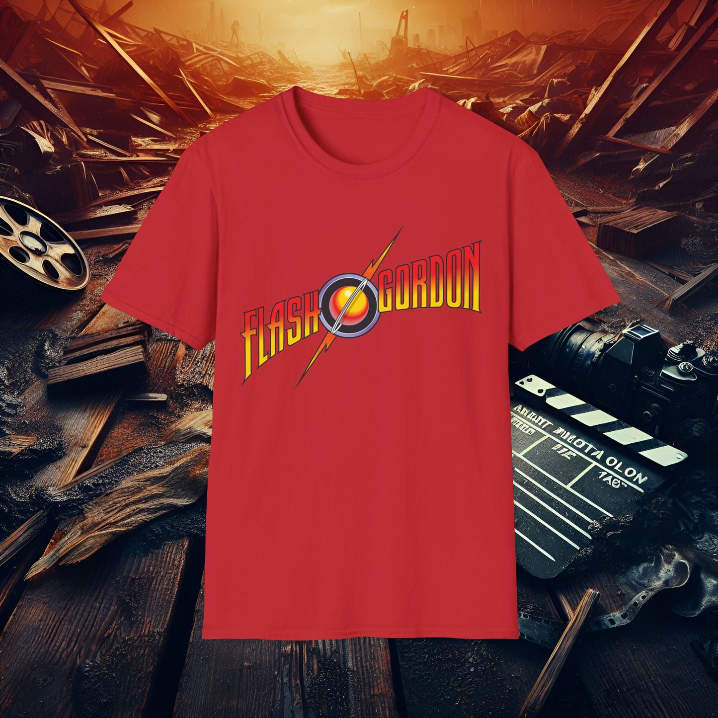 Flash Gordon Unisex Softstyle T-Shirt