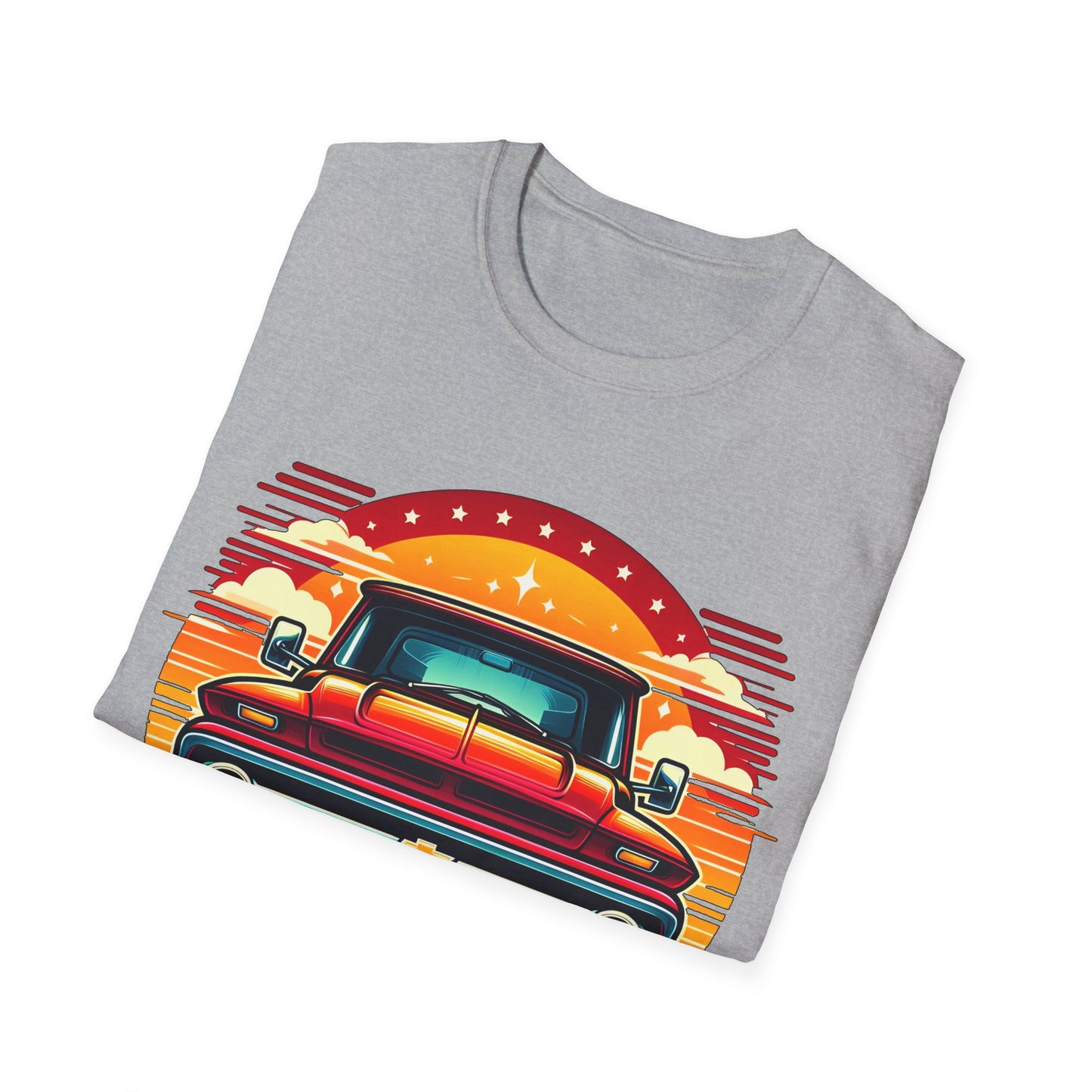 Toon Chevy 1 Unisex Softstyle T-Shirt