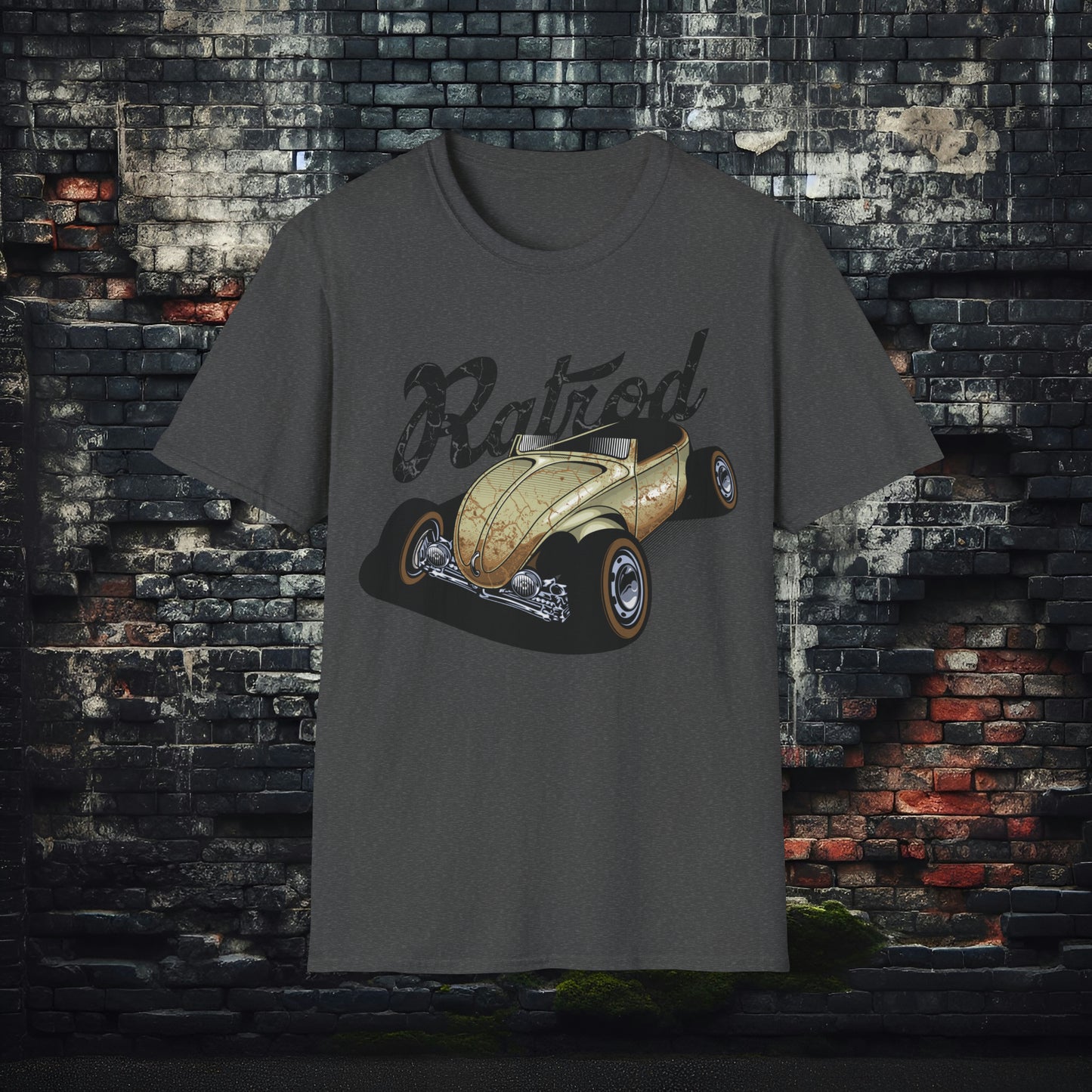 Rat Rod Bug Unisex Softstyle T-Shirt