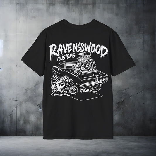 Ravenswood Customs Blown Charger Unisex Softstyle T-Shirt