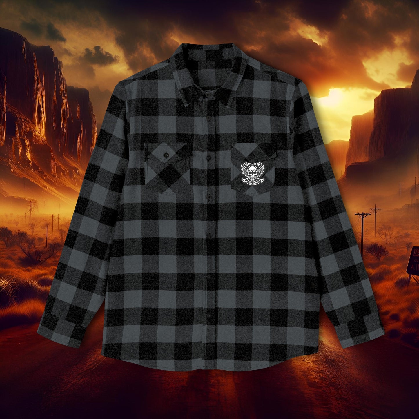 Bogan Customs 1 Unisex Flannel Shirt