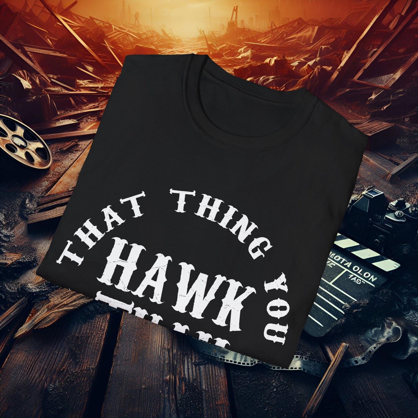 Hawk Tuah Unisex Softstyle T-Shirt