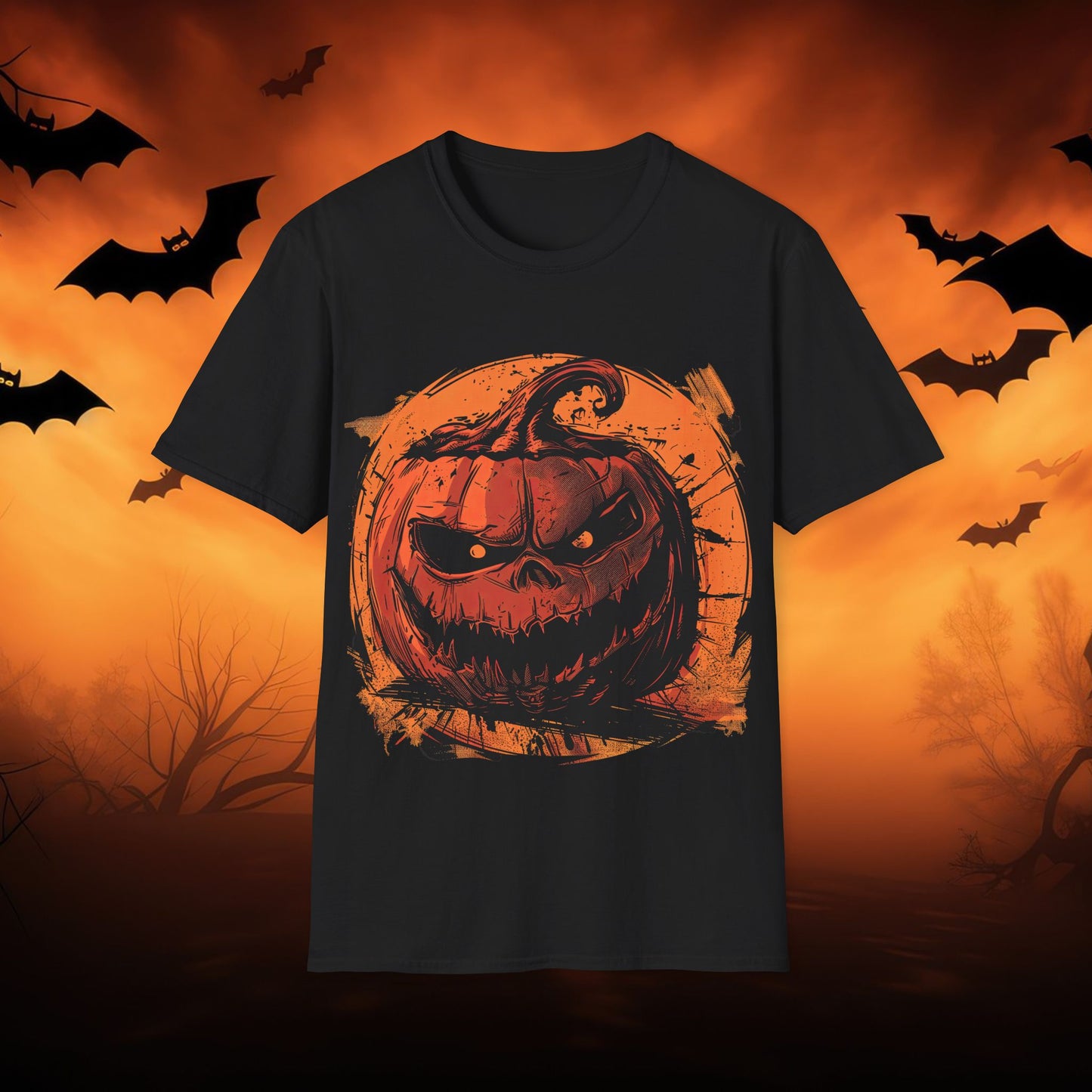 Halloween Pumpkin 82 Unisex T-Shirt, Spooky Tee, Fall Fashion, Halloween Costume, Trick or Treat Shirt, Party Outfit