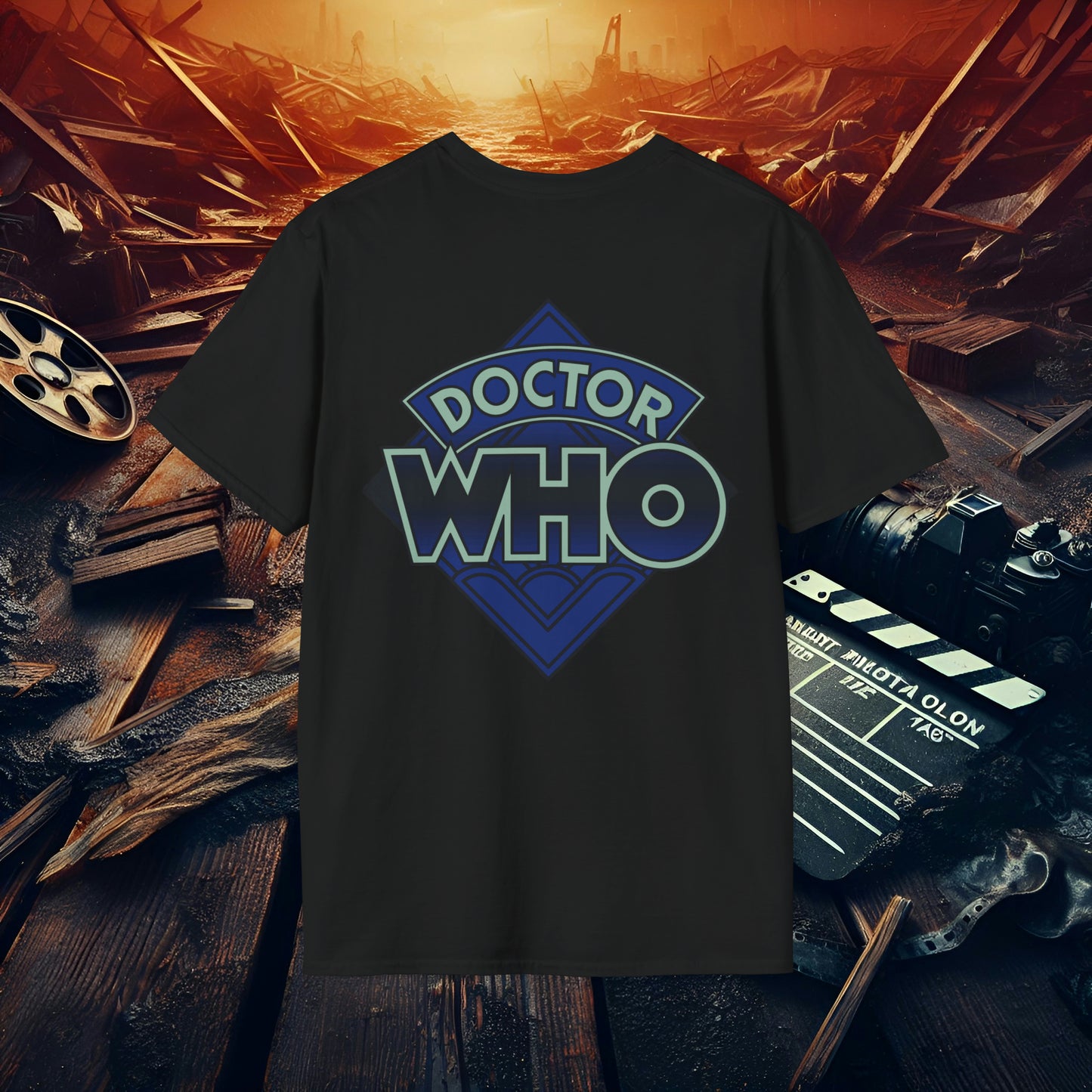 Dr Who Unisex Softstyle T-Shirt