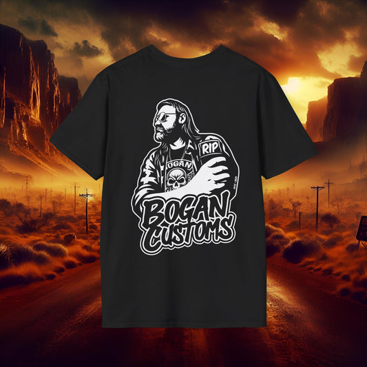 RIP Bogan Customs T-Shirt Graphic Tee