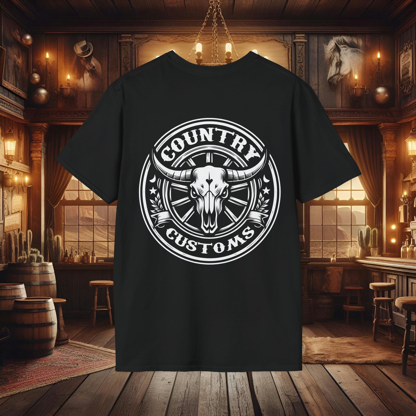 Country Customs Unisex Softstyle T-Shirt